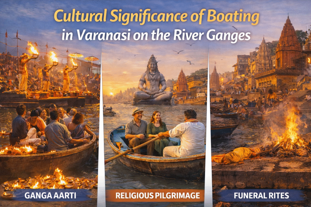 Cultural Significance of Boating in Varanasi on the River Ganges