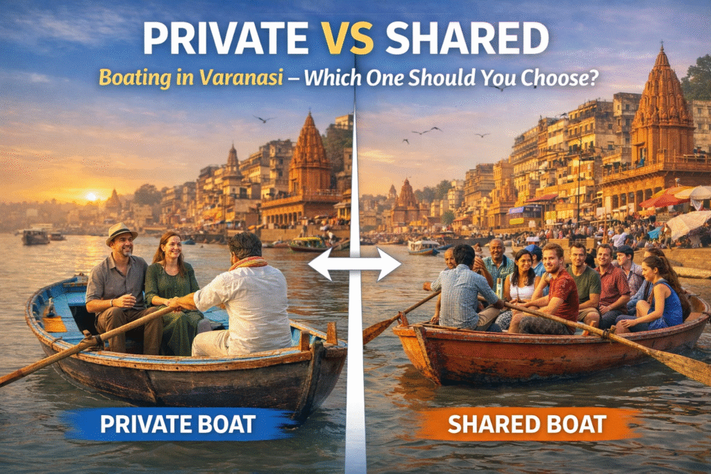 Private vs Shared Boating in Varanasi – Which One Should You Choose?