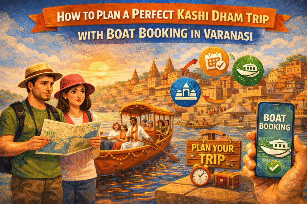 How to Plan a Perfect Kashi Dham Trip with Boat Booking in Varanasi