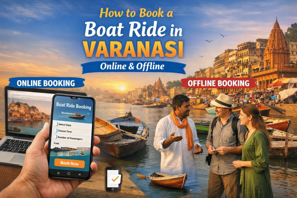 How to Book a Boat Ride in Varanasi Online & Offline (Step-by-Step Guide)
