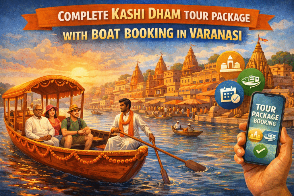 Complete Kashi Dham Tour Package with Boat Booking in Varanasi
